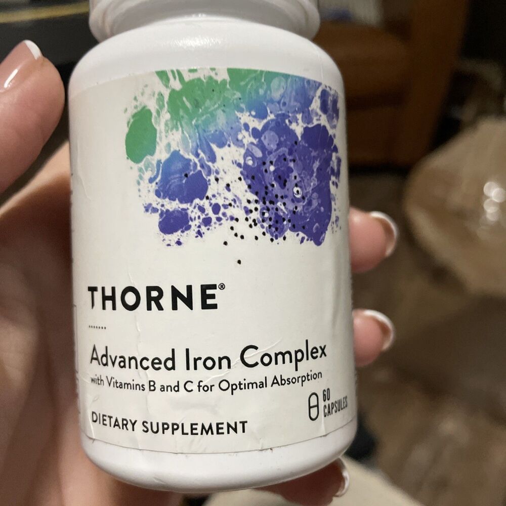 Thorne Advanced Iron Complex 60 Caps EXP 2028